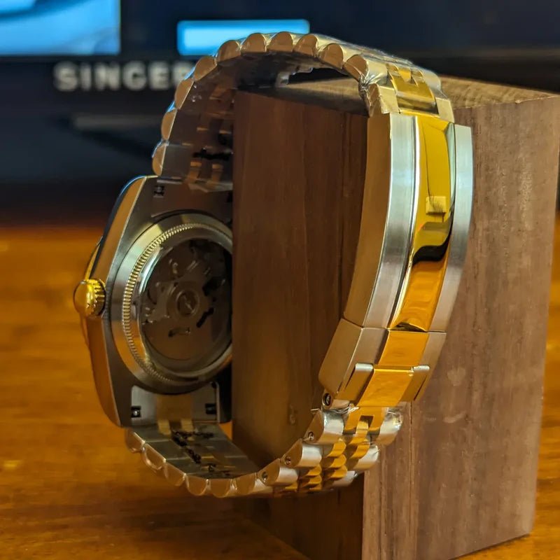 Seiko Mod Datejust Gold | Twotone - TWTwatches