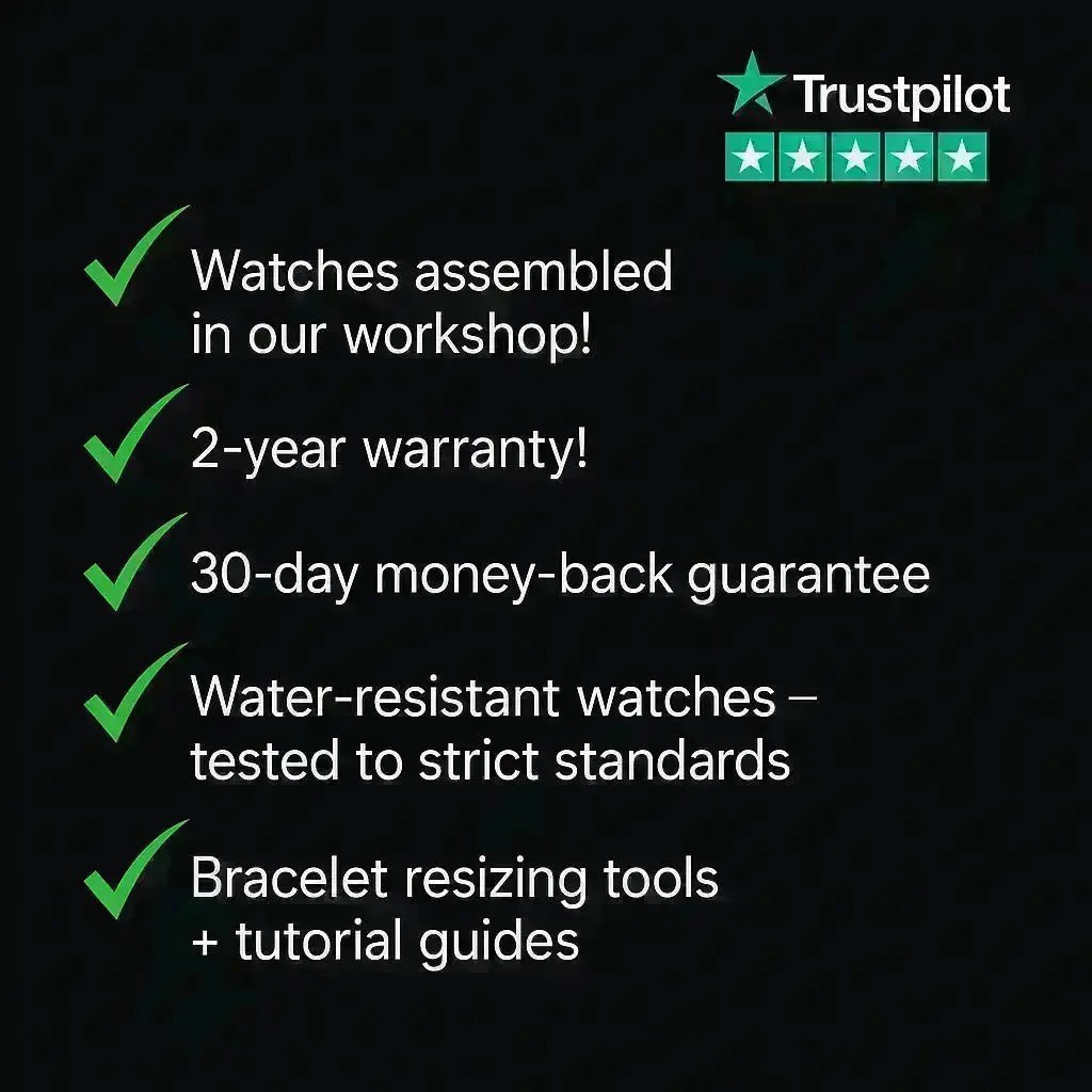 Seiko Mod Daytona Silver | Gold - TWTwatches