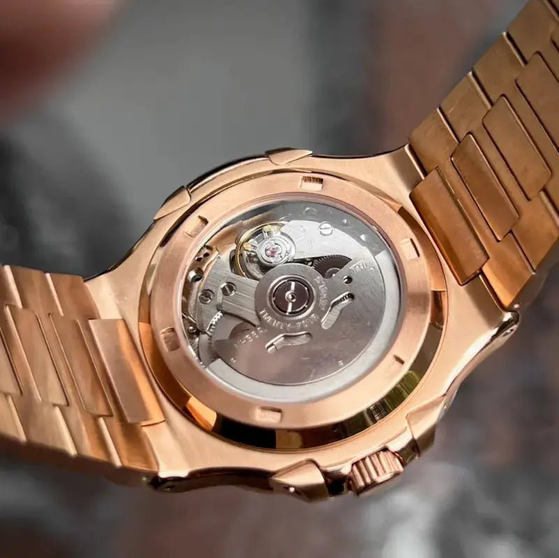 Seiko Mod Nautilus | Rose Gold - TWTwatches