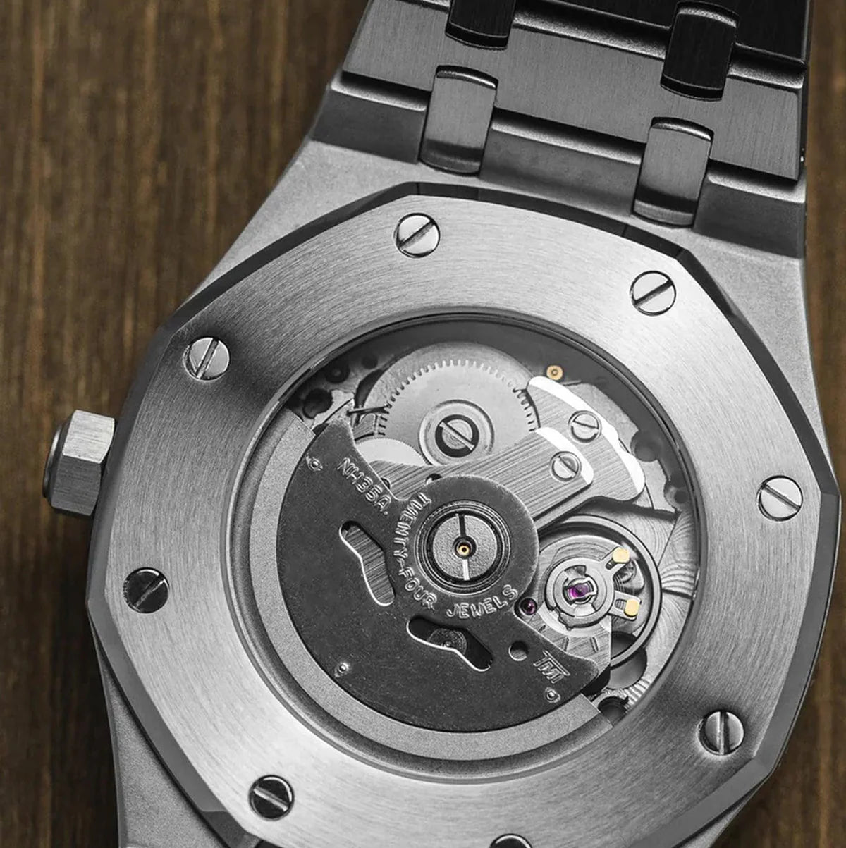 Seiko Mod Royal Oak Classic | Black - TWTwatches