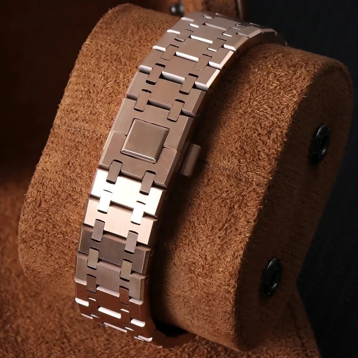 Seiko Mod Royal Oak Skeleton | Rose - TWTwatches