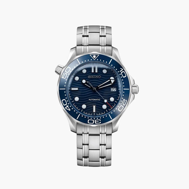 Seiko Mod Speedmaster | Aqua - TWTwatches