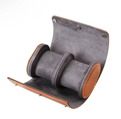 Premium Watch Travel Case Set - Brown - TWTwatches