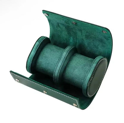 Premium Watch Travel Case Set - Green - TWTwatches