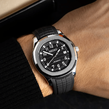 Seiko Mod Aquanaut | Black - TWTwatches