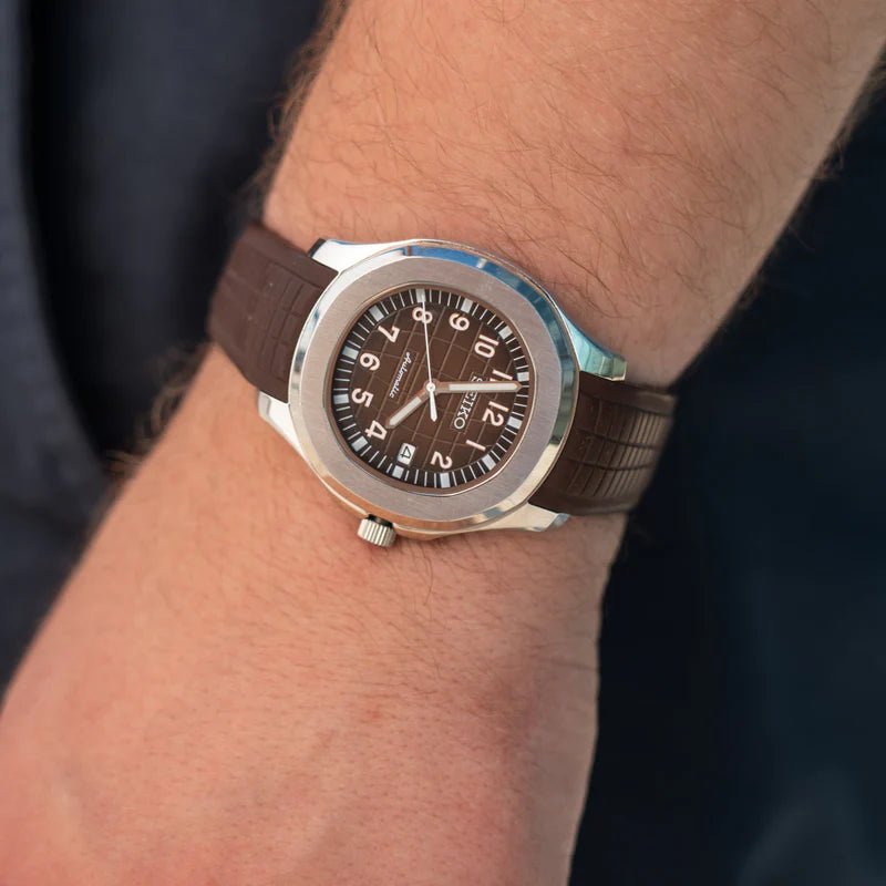 Seiko Mod Aquanaut | Brown - TWTwatches