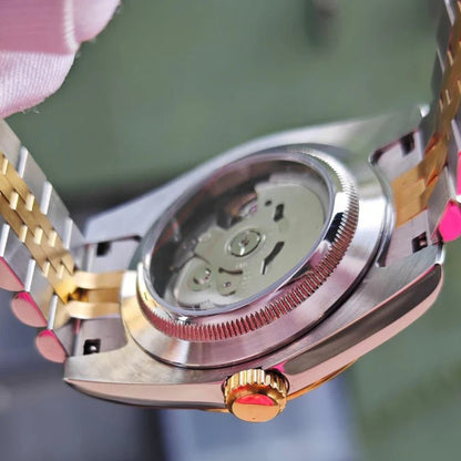 Seiko Mod Datejust Gold | Twotone - TWTwatches