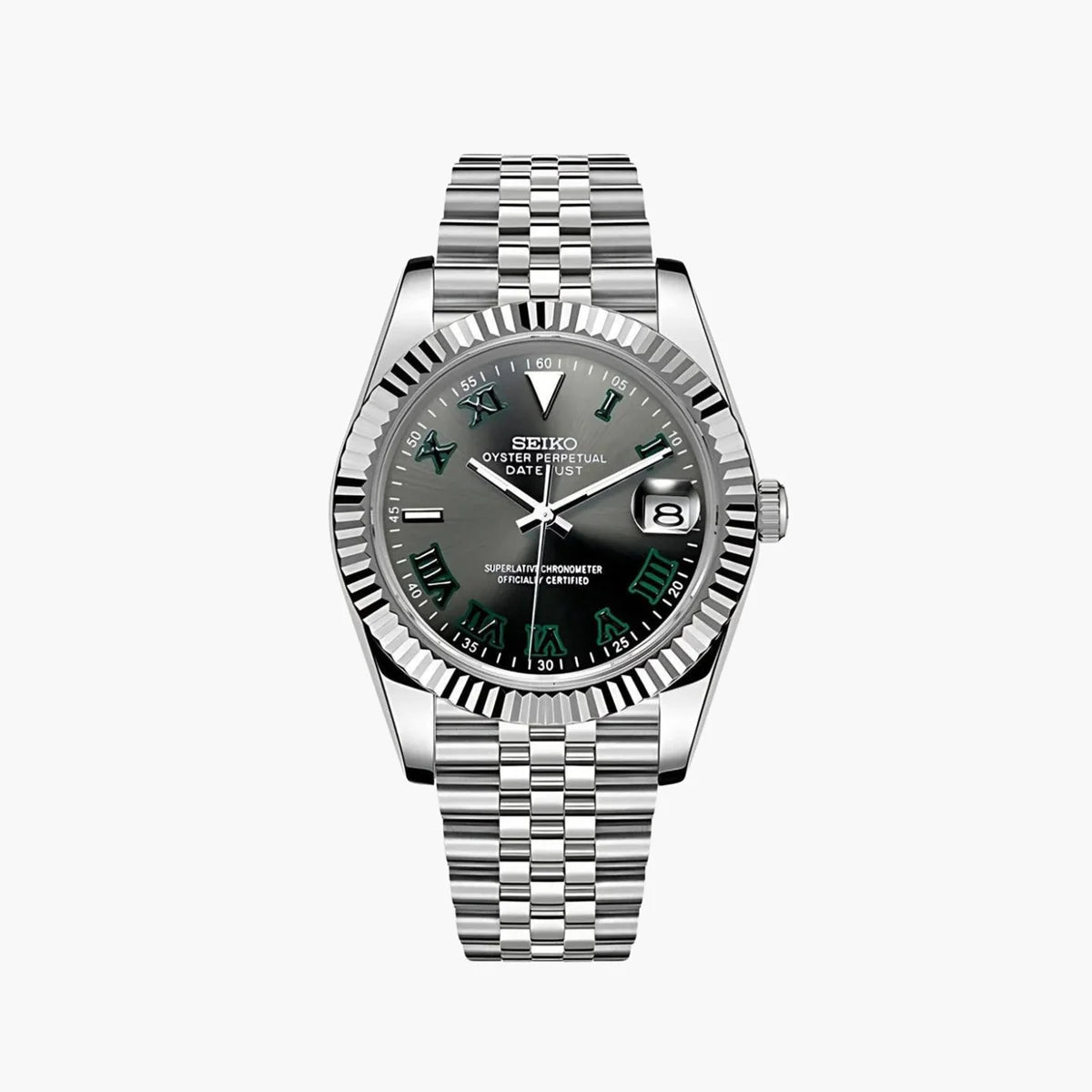 Seiko Mod Datejust | Wimbledon - TWTwatches