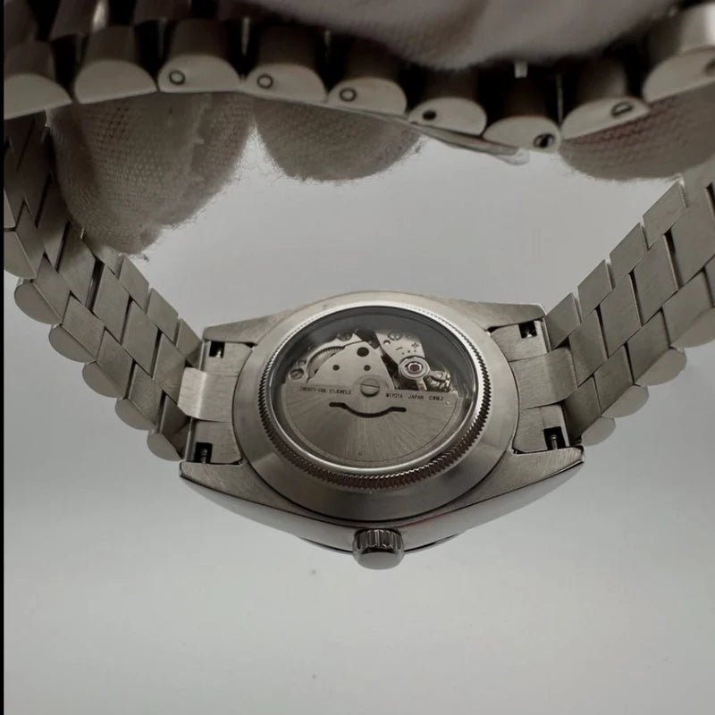 Seiko Mod Day Date | Blue - TWTwatches