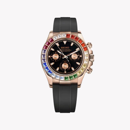 Seiko Mod Daytona | Rainbow - TWTwatches