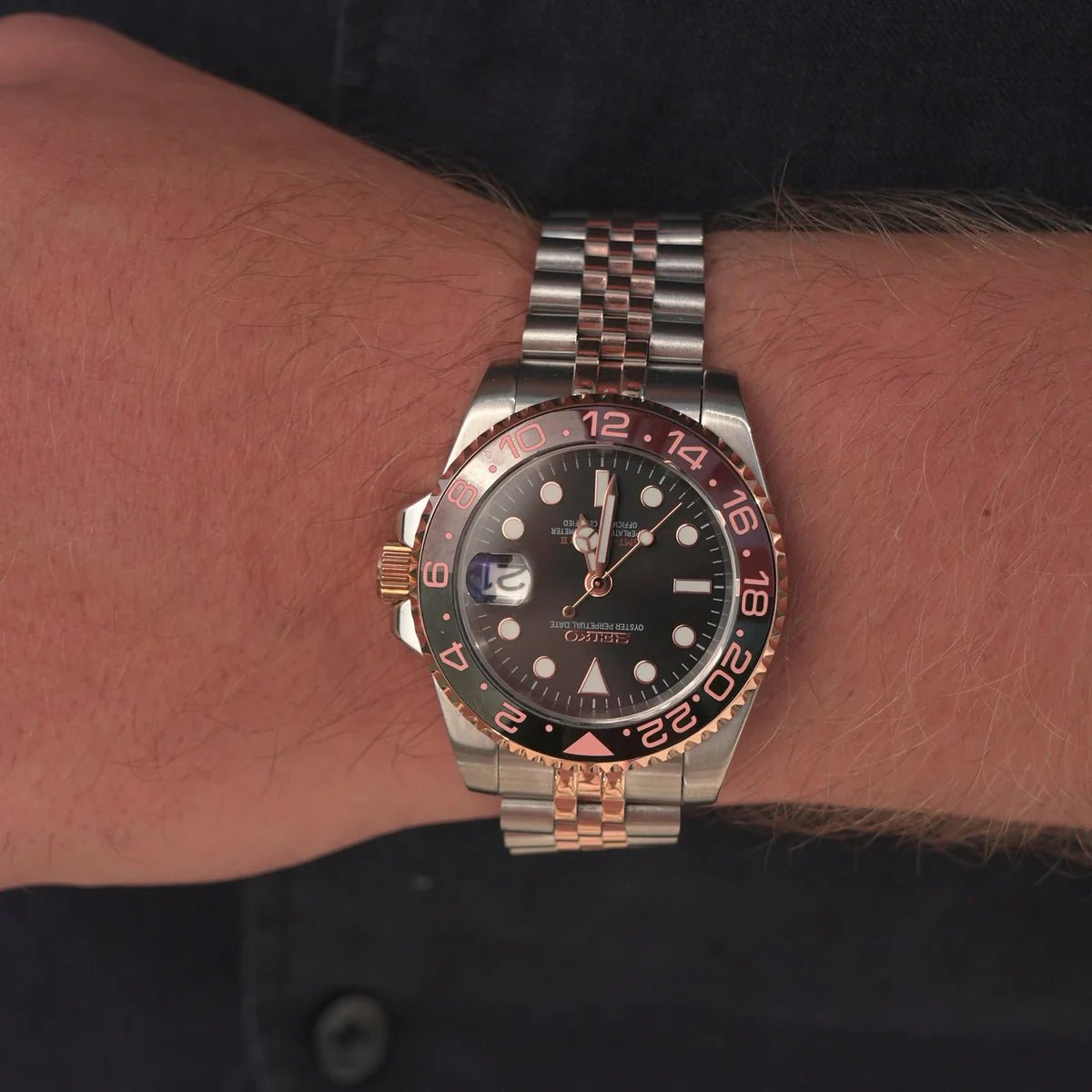 Seiko Mod GMT | Rootbeer - TWTwatches