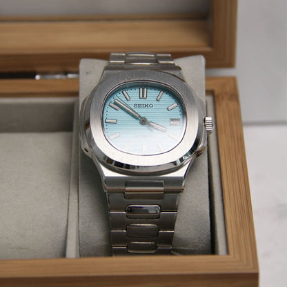 Seiko Mod Nautilus | Tiffany - TWTwatches