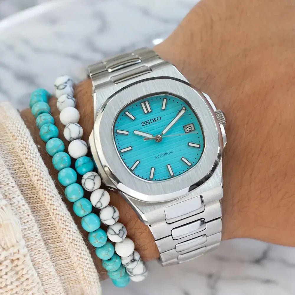 Seiko Mod Nautilus | Tiffany - TWTwatches