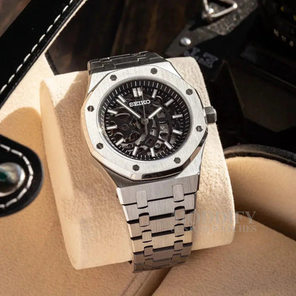 Seiko Mod Royal Oak | Skeleton - TWTwatches