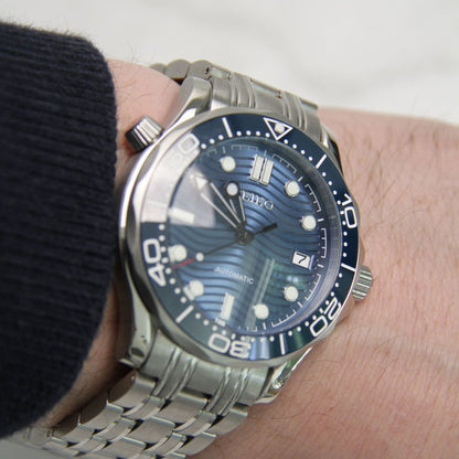 Seiko Mod Speedmaster | Aqua - TWTwatches