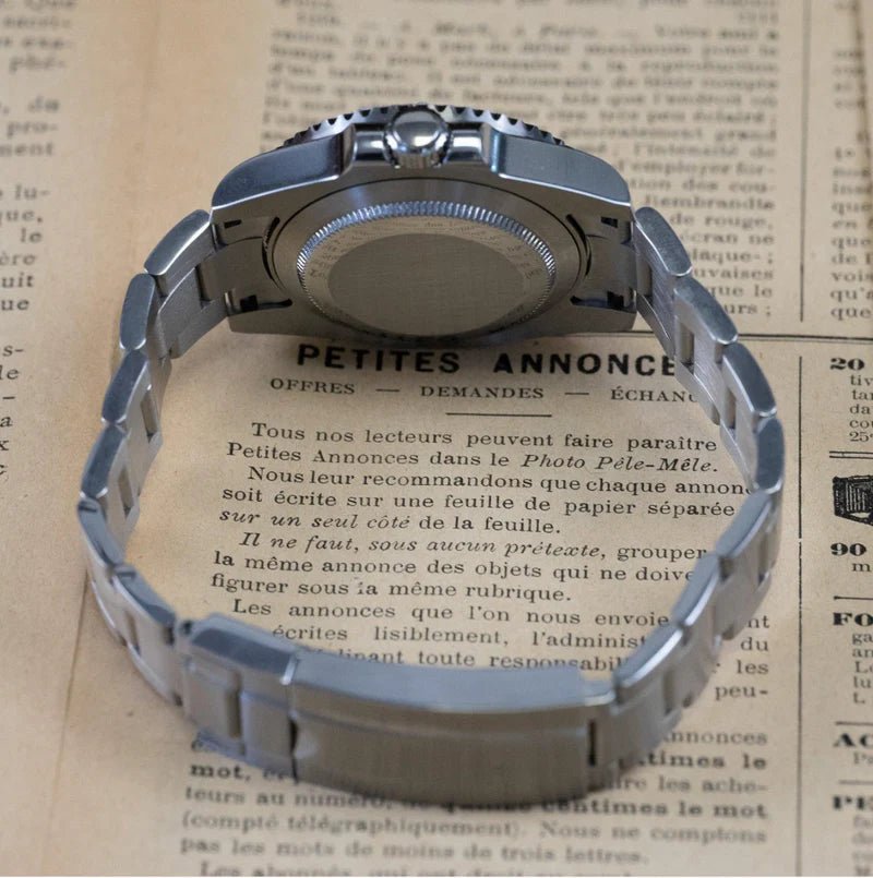 Seiko Mod Submariner Yachtmaster | Silver - TWTwatches